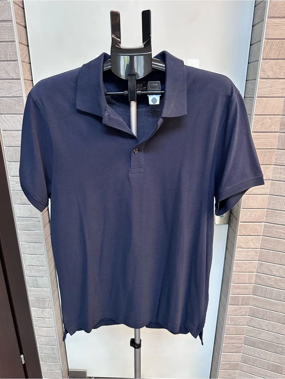 J. Crew Bowery Men's Dark Navy Short-Sleeve Polo